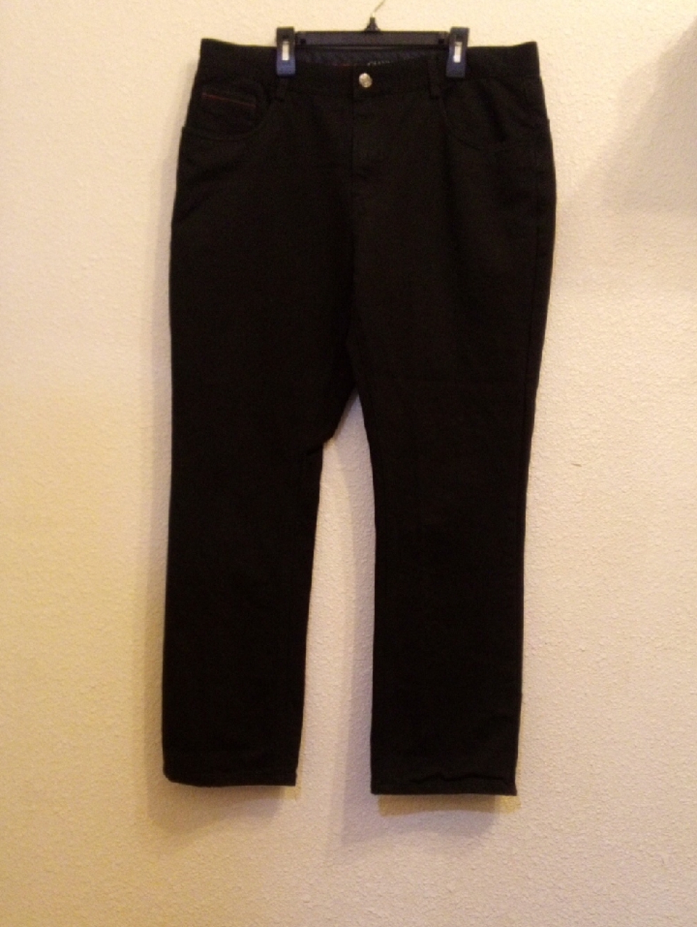Giannii Black Men's Chinos